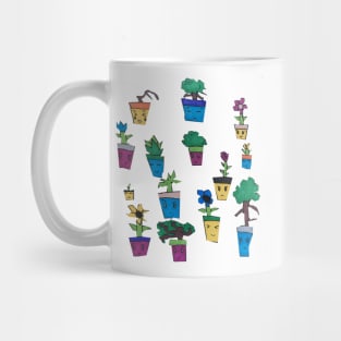 Plant doodles Mug